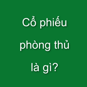 Cổ phiếu phòng thủ là gì?